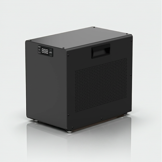 Arctic Ritual Pro Cold Plunge Chiller – Black Digital Temperature Control Unit