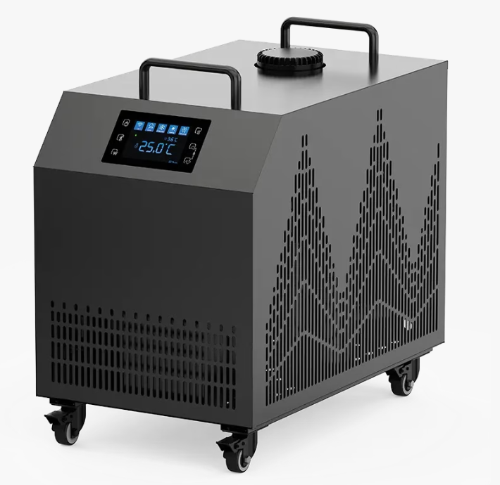 ArcticFlow Pro Chiller – commercial-grade cooling unit for Cedar Pro Cold Plunge System with LCD temperature display